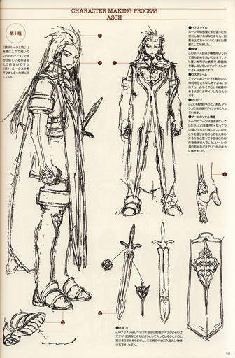 Tales of the Abyss - [ArtBook] Tales of the Abyss Illustrations - Kosuke Fujishima's Character Works